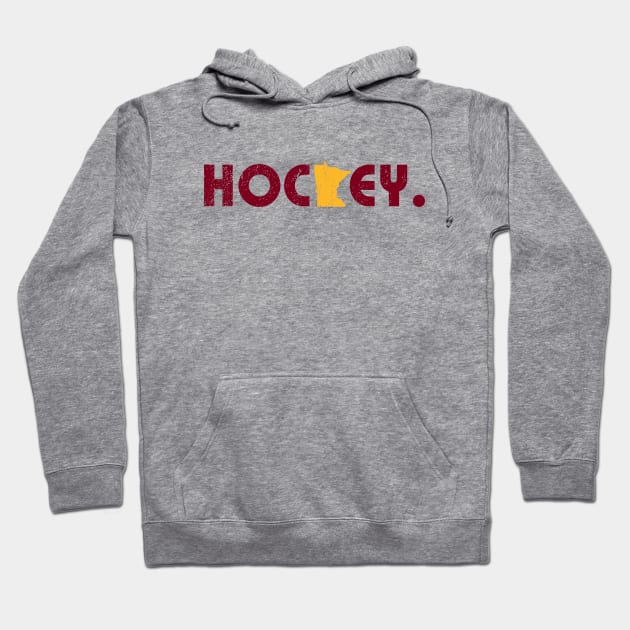 MN Hockey III Hoodie by mjheubach